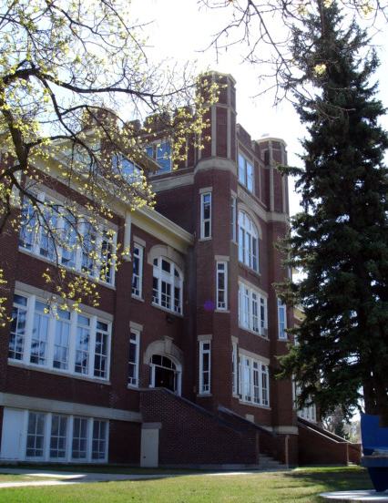 A school building