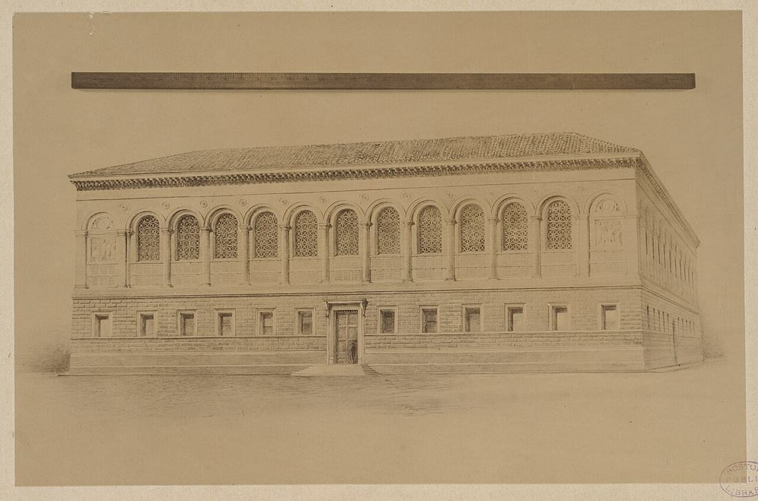 A public library building