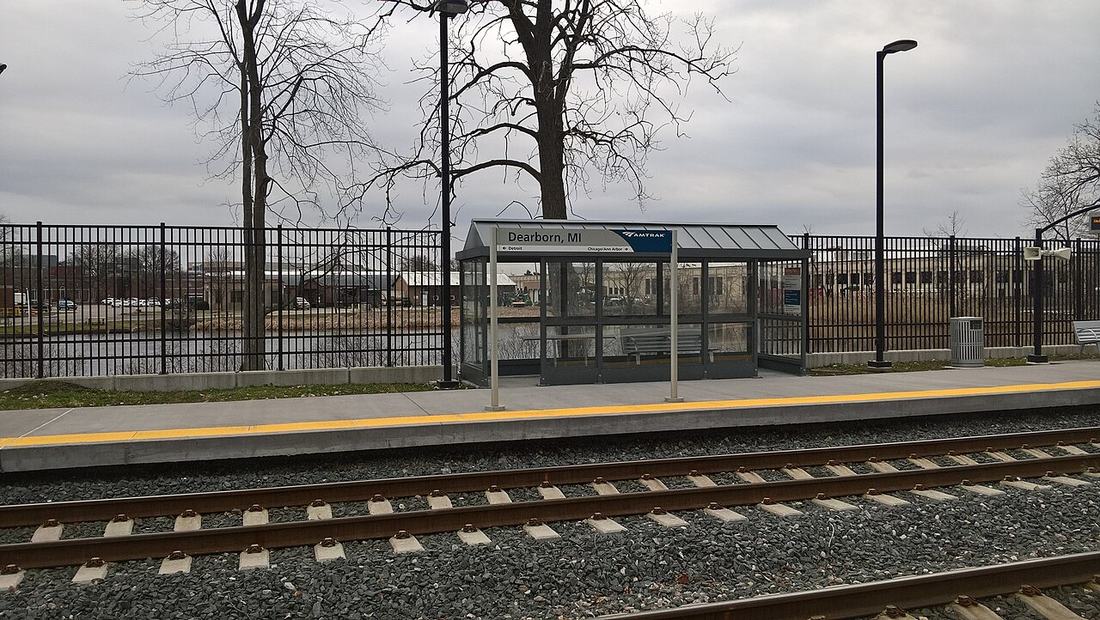 A train station platform